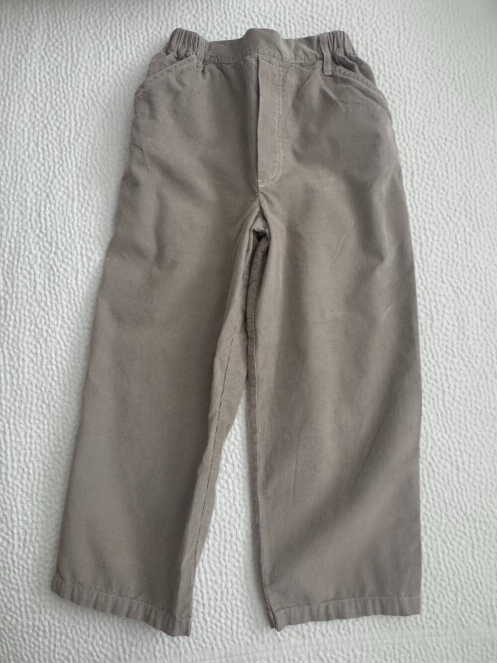 Bella Bliss Boys Coduroy Faux Zip Pants 6